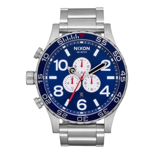 Nixon 51-30 Chrono NXA0835091-00 นาฬิกาผู้ชาย สี Navy Sunray / Silver