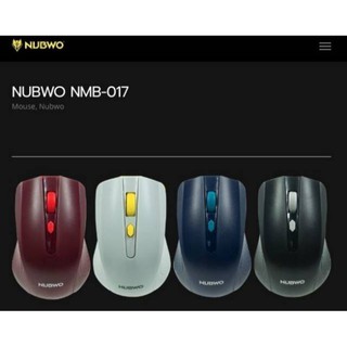 เมาส์ WIRELESS ไร้สาย NUBWO รุ่น NMB-017