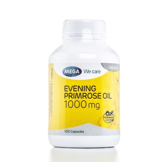 Exp.6/25 (100 แคปซูล) Mega We Care Evening Primrose Oil 1000mg