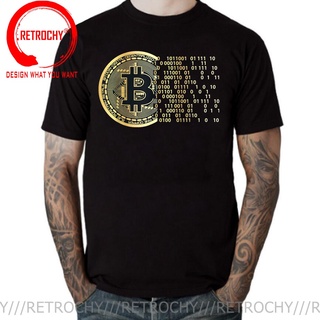 เสื้อยืด พิมพ์ลายสกุลเงินเหรียญ Bitcoin Crypto Miner Bitcoin Btc สไตล์พังก์ สําหรับผู้ชาย