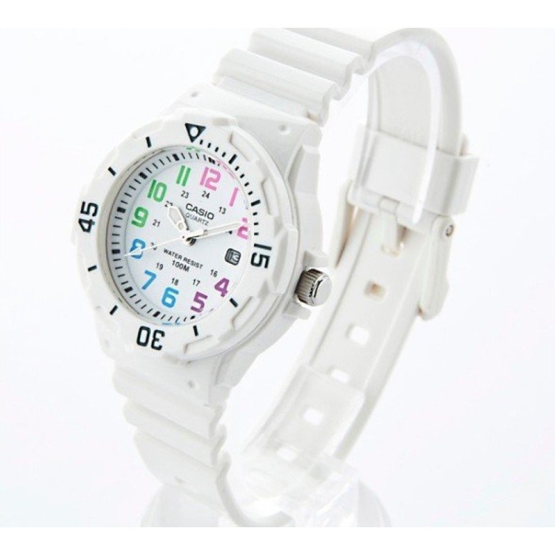 ของแท้ CASIO นาฬิกาคาสิโอ ผู้หญิง เด็กผู้หญิง กันน้ำ100m รุ่น LRW-200H / Atime นาฬิกาข้อมือ LRW200H ของแท้ ประกัน1ปี