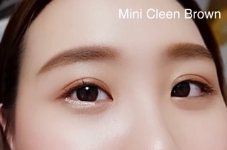 🔥คอนแทคเลนส์ ✨ขนาดมินิ ✨Brown / Black✨Mini cleen (kittykawaii)