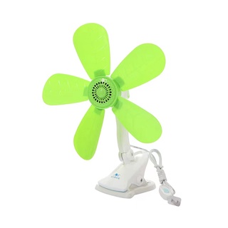 Five blades Portable Clip fan 5 blades easy to use  easy to carry