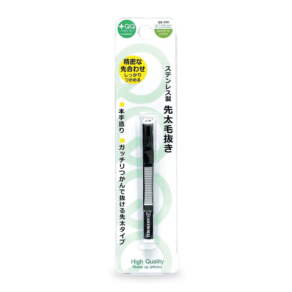 GREEN BELL แหนบหัวกว้าง (QQ-500) ของแท้จากญี่ปุ่น Green Bell