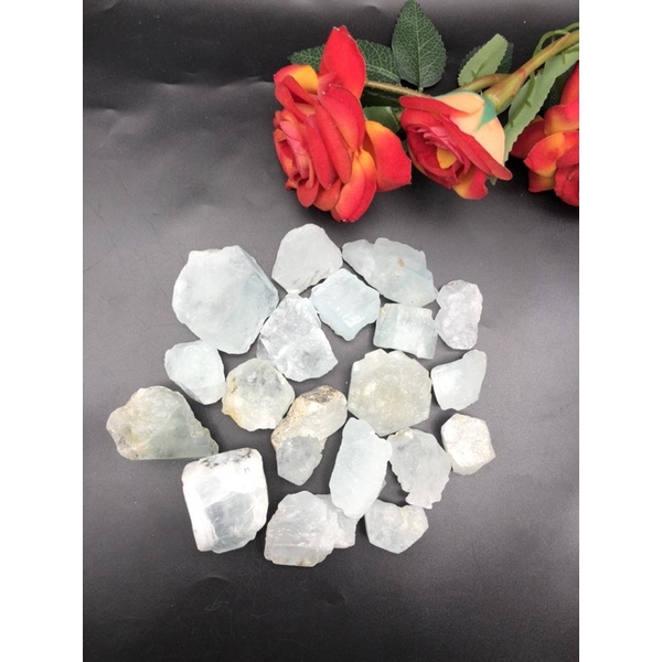 100% Natural Raw Aquamarine / Top High Premium Grade Quality Stone / Genuine Untreated Aquamarine Ro