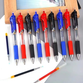 ปากกา ขนาด0.5mm เขียนลื่น ปากกาเจล ปากกาเจล ปากกาลูกลื่น ปากกาสี เครื่องเขียน อุปกรณ์การเรียน【ขายปากกา 10 ด้าม】