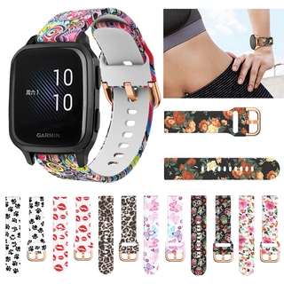 สายนาฬิกาข้อมือ 20 มม . สําหรับ Garmin Venu / Venu Sq / Sq Music / Garminmove 3 / Luxe / Style