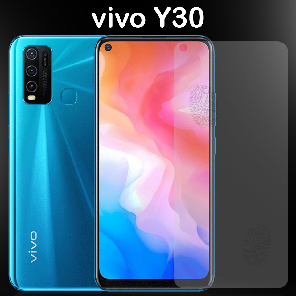 ฟิล์มกระจก นิรภัย วีโว่ วาย30 / วาย15 / วาย20  Tempered Glass Screen For Vivo  Y30 / Y15 / Y20 / Y20