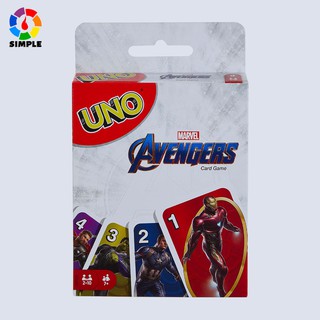 UNO: Marvel Avengers - Card Game for 2-10 Players Ages 7Y+