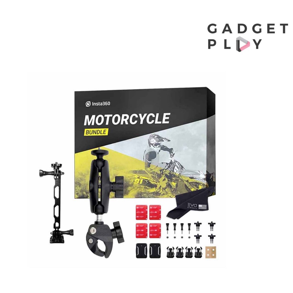 [กรุงเทพฯ ด่วน 1 ชั่วโมง] Insta360 Motorcycle Mount Bundle Kit for Insta360 Go 2, One X2, One R, One