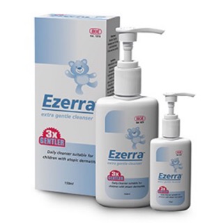 ⭐️ Ezerra extra gentle Cleanser 500ml 1 ขวด ⭐️เจลอาบน้ำล้างหน้า สูตรอ่อนโยน Ezerra Cleanser