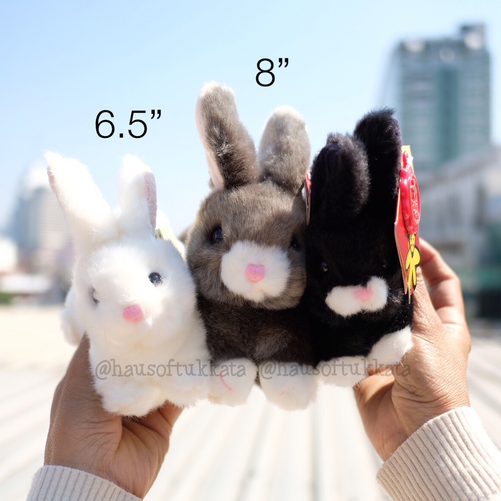 ตุ๊กตา กระต่าย ท่าหมอบ 6.5/8นิ้ว ตุ๊กตากระต่าย Anee Park อานี ปาร์ค