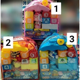 กระเป๋าเลโก้ poli 3 ลาย ลิกขสิทถุกต้อง