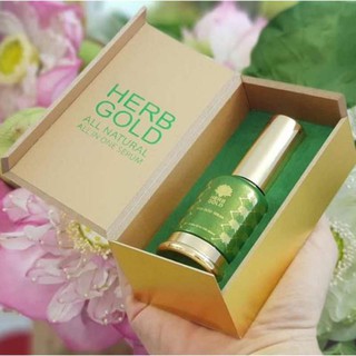 Herb Inside Herb Gold Serum all natural all in one serum ( 30 ml.) เฮิร์บ อินไซด์ เฮิร์บโกลด์ เซรั่ม เซรั่มบำรุงผิว