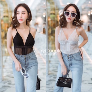 Violence Lace Bodysuit Colour : ขาว , ดำ บอดี้สูทสายเดี่ยว เว้าหลัง งานอวดผิวววว ใช้เนื้อผ้าลูกไม้ฉลุทั้งตัวค่ะ