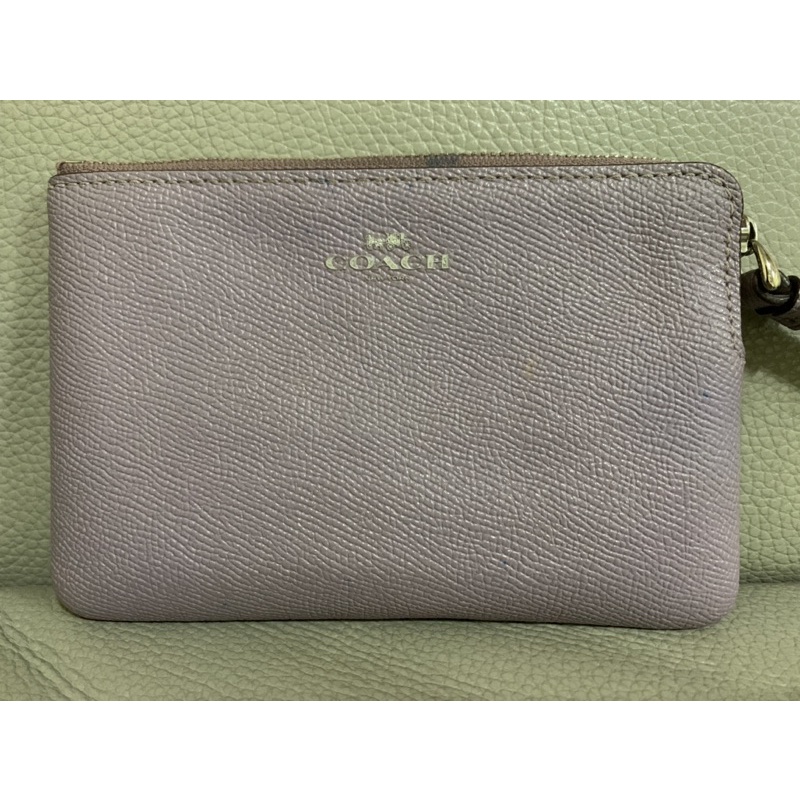 กระเป๋า coach แท้ คล้องมือ มือสอง ไซด์S