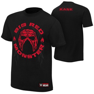 เสื้อยืดโอเวอร์ไซส์เสื้อยืด ผ้าฝ้าย พิมพ์ลาย Wwe Kane "Big Red Monster" ของขวัญวันเกิดS-3XL