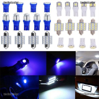 ☑️พร้อมส่ง หลอดไฟ LED 12V สําหรับติดป้ายทะเบียนรถยนต์ 13 ชิ้น