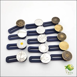 YOYO กระดุมขยายเอว เพิ่มขนาดรอบเอวกางเกง สายบุฟเฟ่ต์ต้องไม่พลาด jeans buttons