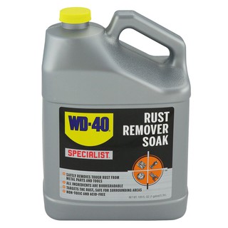 น้ำยากำจัดสนิม WD-40 3.78 ลิตร WD-40 นํ้ายากำจัดสนิมสูตรนํ้า ตัวช่วยที่จะกำจัดสนิมให้เครื่องมือ หรือพื้นผิวของคุณ ไม่ต้อ