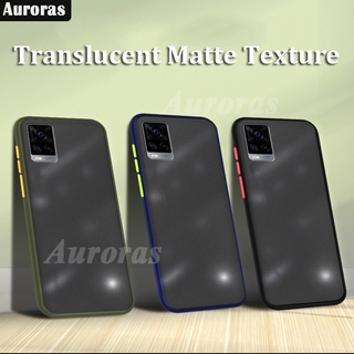 Auroras Shockproof Scrub Matte Phone Case for VIVO V20 Pro เคส Transparent Silicone Hard Phone Casing Cover for Vivo V20 Pro Case