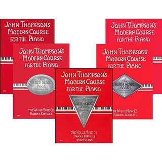 John Thompsons Modern Course for the Piano เกรด 1,2,3,4,5