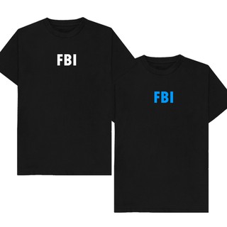 เสื้อยืดลาย FBI เก็บเงินปลายทาง ตรงปก 100% เสื้อยืดผู้ชาย เสื้อยืดผู้หญิง เสื้อยืด 2021