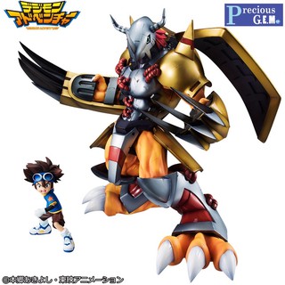 Precious G.E.M. Series Digimon Adventure WarGreymon &amp; Taichi Yagami ไทจิ ยางามิ ไทจิ ฟิกเกอร์แท้ ดิจิมอน แอดเวนเจอร์