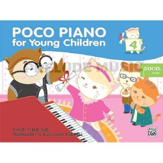 (โค้ดINCSM2Lลด70฿) Poco Piano for Young Children, Book 4 1st Edition(9789834304850)