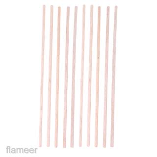 10x 5*5*250mm Square Balsa Wood Sticks Sanded Well for Toys Making &amp; Carving