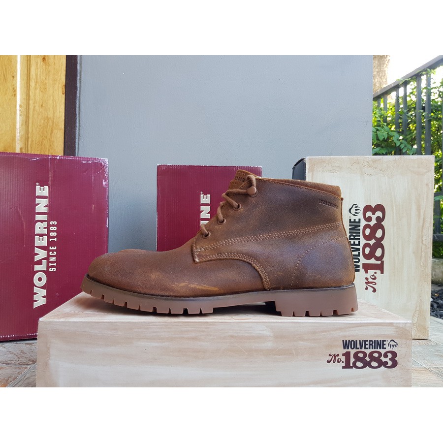 wolverine cort waterproof leather chukka