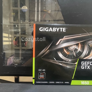 (เจ้าของขายเอง) Gigabyte GTX 1650 OC ประกัน 3ปี SVOA 05/25