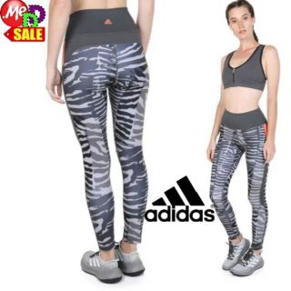 ADIDAS - ใหม่ กางเกงใส่ออกกำลังกายรัดรูปเจ็ดส่วนแทรกผ้าตาข่าย ADIDAS BELIEVE THIS ITERATION HIGH RISE 7/8 TIGHTS DX7538