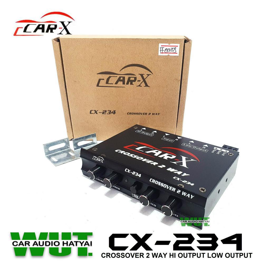 Car X เครื่องเสียงรถยนต์ ครอสโอเวอร์ 2ทาง CROSSOVER 2 WAY กลางแหลมและซับเบส (หัวทิฟฟานี่) Car X รุ่น