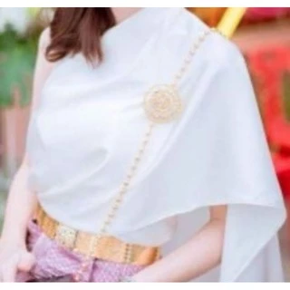 เข็มขัด เข็มขัดเกร็ดปลา เครื่องประดับชุดไทย