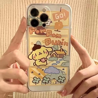 Phone Case For iPhone 13 Pro Max Case/ 12/ 11/ XS/ XR/ X/ 8/ 7 Plus Mini Cover Sanrio HelloKitty  Melody  Kuromi  Cinnamoroll  LittleTwinStars  Pochacco  PompomPurin  BADBADTZ-MARU  Tuxedo Sam  Kero Kero Keroppi