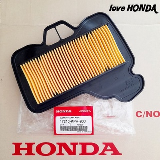 ไส้กรองอากาศ HONDA ( แท้ศูนย์ ) เวฟ125S , R , X / เวฟ125S , i ( ไฟเลี้ยวบังลม ) / ดรีม125 / เวฟ100S / K ( ยูบ๊อกปี2005 )