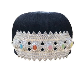 Accessories เกี้ยวซีกสีทองพลอยแดงเล็ก ของมาแล้วค่ะ เครื่องประดับชุดไทย