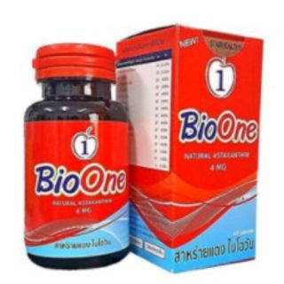 Bio One ไบโอวัน สาหร่ายแดงผสมถั่งเช่า (1 กป× 60 แคปซูล)