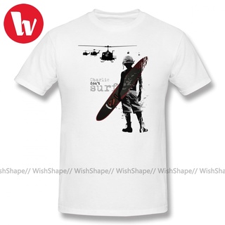 [S-5XL] เสื้อยืด ผ้าฝ้าย พิมพ์ลายเวียดนาม War Charlie Dsurf อินเทรนด์สําหรับผู้ชาย