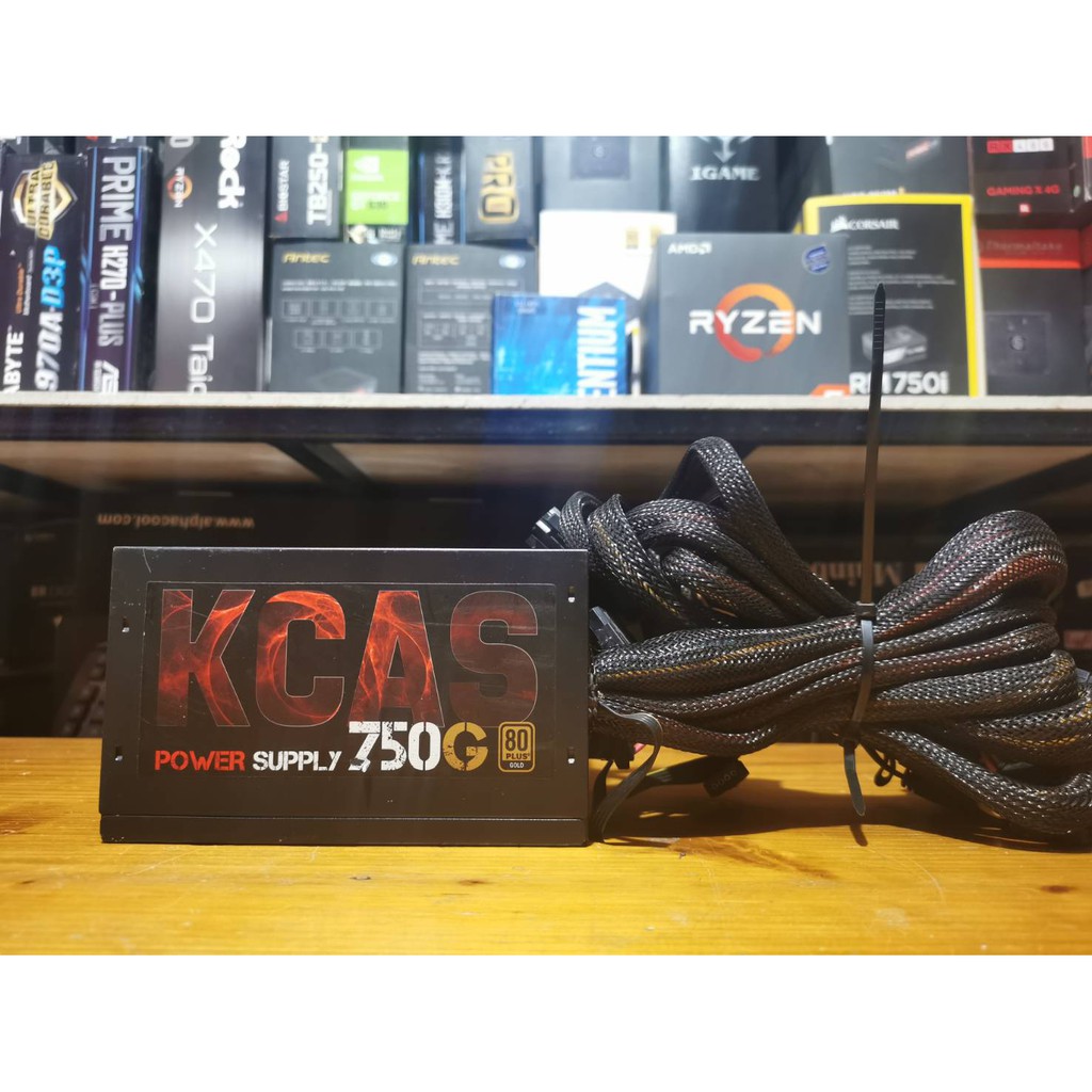 เพาเวอร์ซัพพลาย(power supply) aerocool KCAS 750G (750w 80+ gold ...