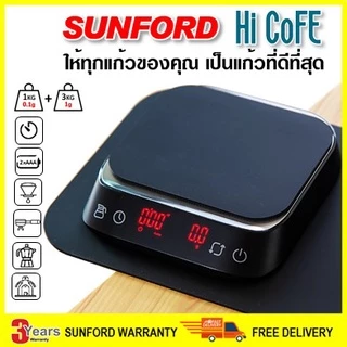 เครื่องชั่งดิจิตอล Sunford Hi CoFE พิกัด 3 กิโลกรัม ละเอียด 0.1g/1g สำหรับงานกาแฟ อาหาร มืออาชีพ