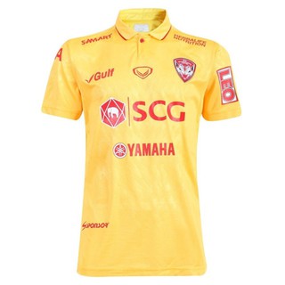 เสื้อแข่งเมืองทองยูไนเต็ด 2018 ชุดที่สาม สีเหลือง ของแท้จากสโมสร Muangthong United