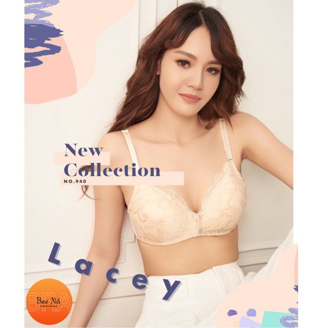 ชุดชั้นใน Beena TRAVEL BRaรงคล้ายยูนิโคล่ ใช้ผ้าลูกไม้ ไม่โครง มีบล๊อคขึ้นทรง ฟองบาง ใส่สบายนิ่ม no.
