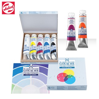 TALENS ชุดสี GOUACHE 5 สี 20ml. (GOUACHE MIX SET CARDB.5X20ML)