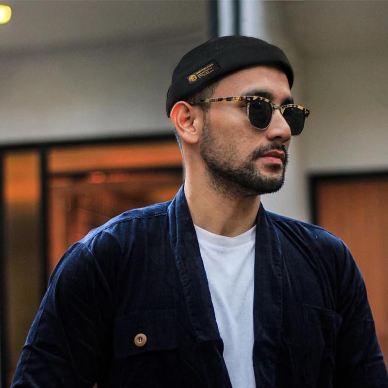 Guapi หมวกผู้ชาย hip-hop พระ yuppie เจ้าของบ้านหมวกผู้หญิงญี่ปุ่น retro ...