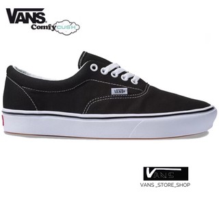 VANS ERA BLACK WHITE COMFYCUSH SNEAKERS น้ำหนักเบา สินค้ามีประกันแท้