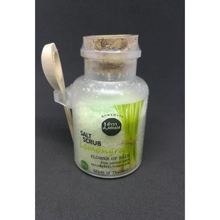 Lemongrass salt scrub,สครับดอกเกลือตะไคร้