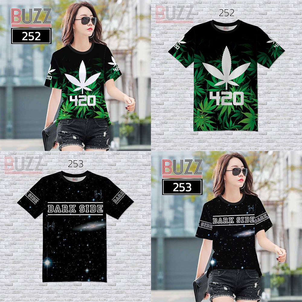 เสื้อยืดแฟชั่น พิมพ์ลายหน้า-หลัง ชาย หญิง สาวอวบ อ้วน บิ๊กไซส์ ใส่ได้ ผ้าไมโคร เย็นสบาย ไม่ต้องรีด