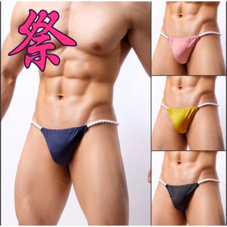 🔥พร้องส่ง🔥กางเกงในชายsexy G-string จีสตริง bikini  ทรงT-back ผ้าไนลอน ผ้าลื่น ใส่แล้วดูเซ็กซี่มาก